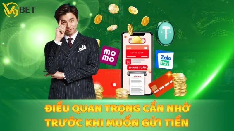 Điều quan trọng cần nhớ trước khi muốn gửi tiền vào ví cược