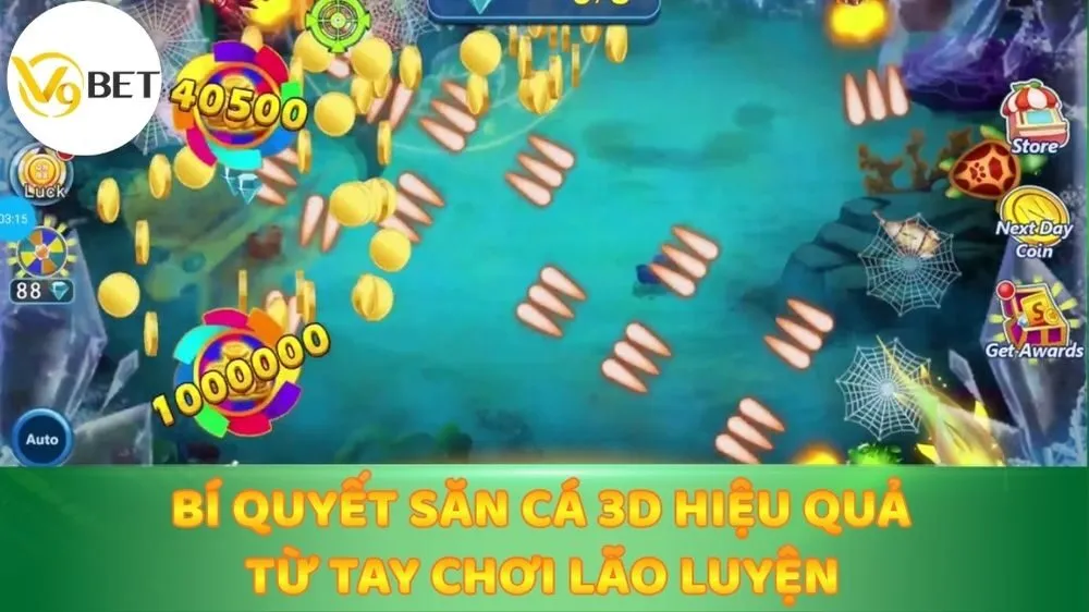 Bí quyết săn cá 3D hiệu quả từ tay chơi lão luyện