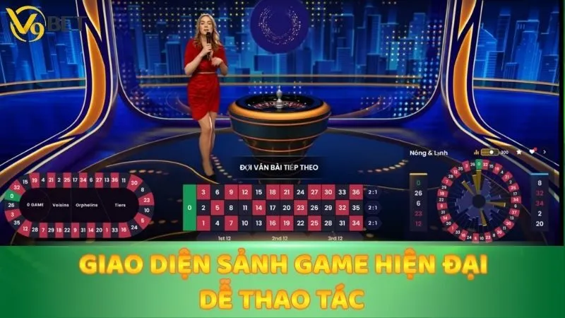 Giao diện sảnh game hiện đại dễ thao tác